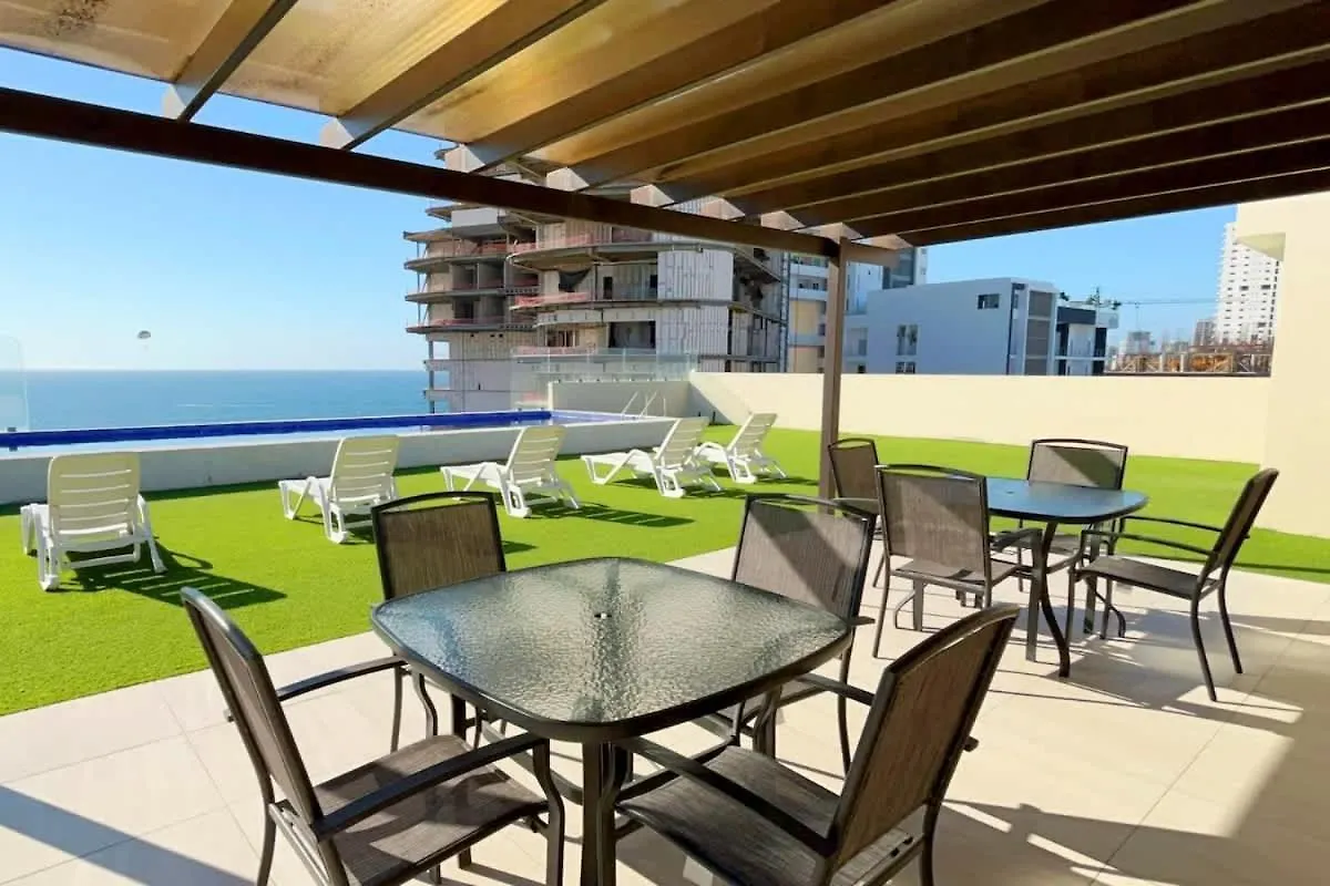 Depa A 1 Cuadra De La Playa - Flamingo 201 Daire Mazatlan