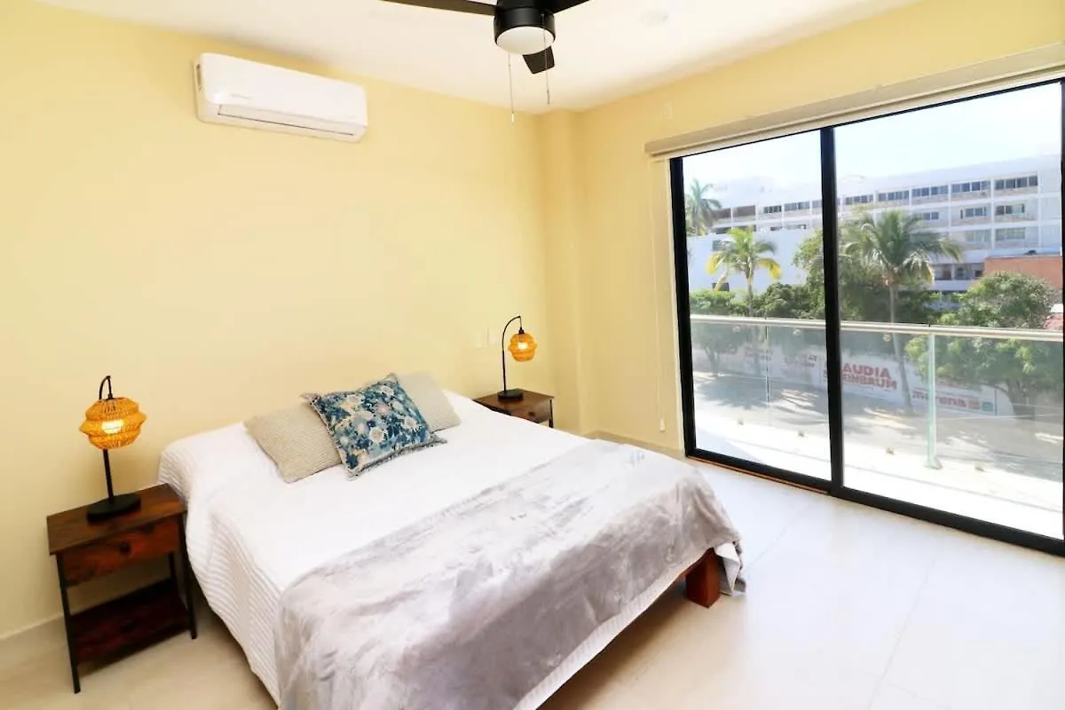 Depa A 1 Cuadra De La Playa - Flamingo 201 Daire Mazatlan