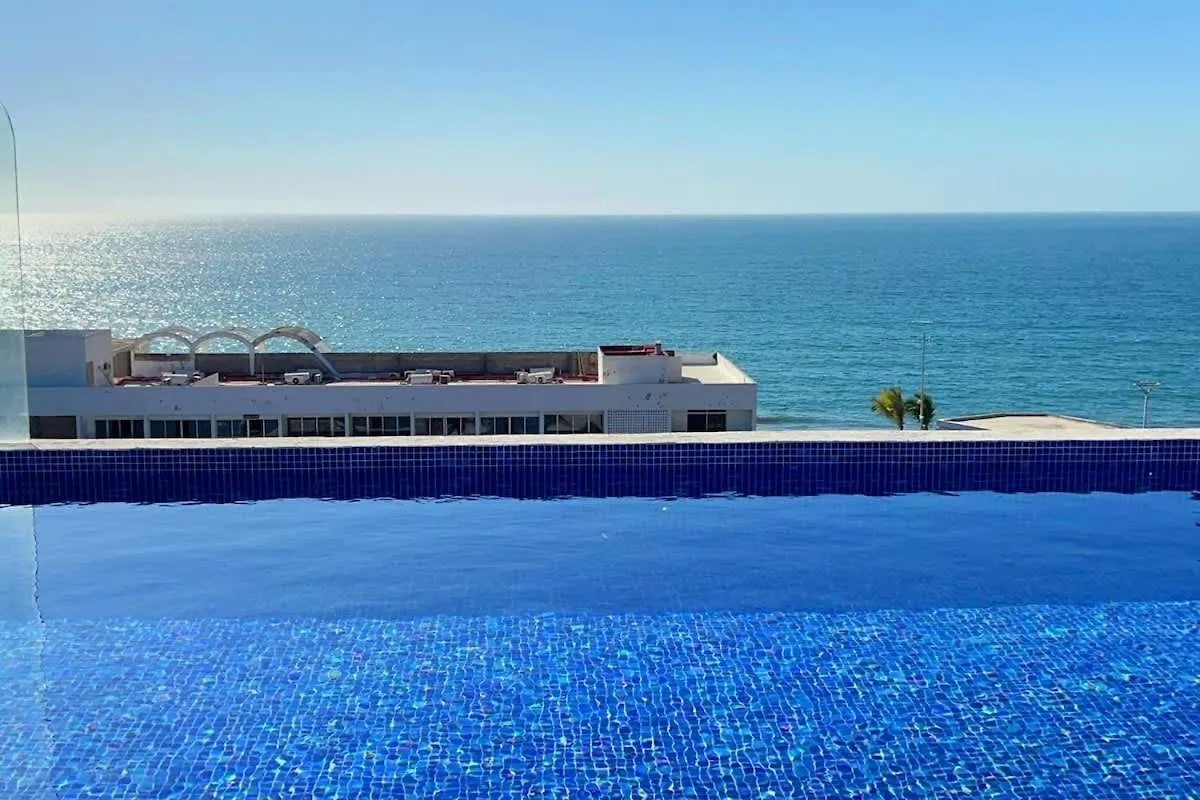 Depa A 1 Cuadra De La Playa - Flamingo 201 Daire Mazatlan